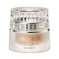 DECORTÉ AQ Milliority Repair Treatment Serum Foundation - AQ Milliority Repair Treatment Serum Foundation / full product with container / 351 Pink Oak / 30g product bottle on white background