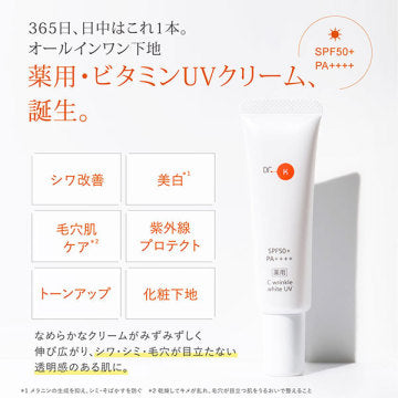 Dr. K Medicated C Wrinkle White UV Cream Texture Background