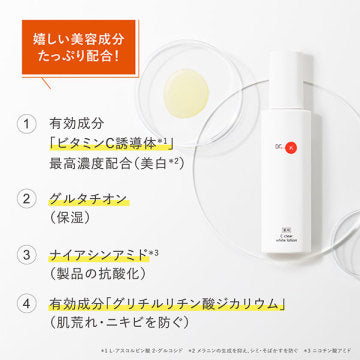 Dr. K Medicinal Vitamin C Clear White Lotion Brightening Skincare Product Japan