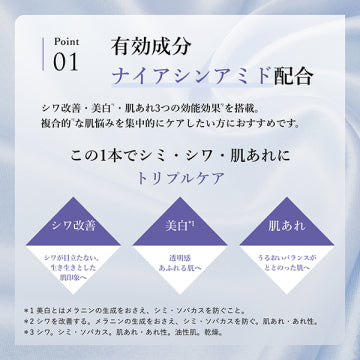 HIKARIMIRAI Wrinkle Innovation Serum Radiant Skincare Product Japan