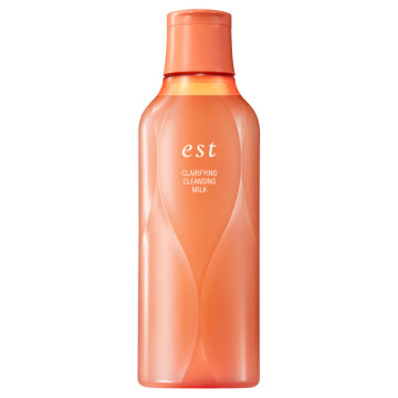 est Clarifying Cleansing Milk Radiance-Boosting Formula White Background