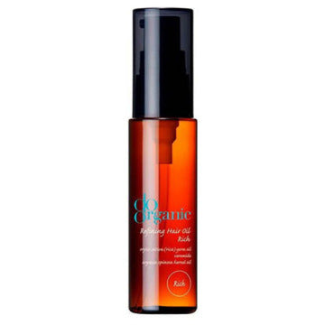 do organic Refining Hair Oil Rich Nourishing Treatment White Background