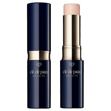Cle de Peau Beaute Collection Visage n - Couture Visage n / SPF25 / PA+++ / full product with container / LP / 5g / Scented with natural rose oil and more product bottle on white background