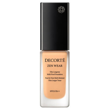 DECORTÉ Zen Wear Fluid - Zen Wear Fluid / SPF25 / PA++ / full product with container / N43 / 30ml product bottle on white background