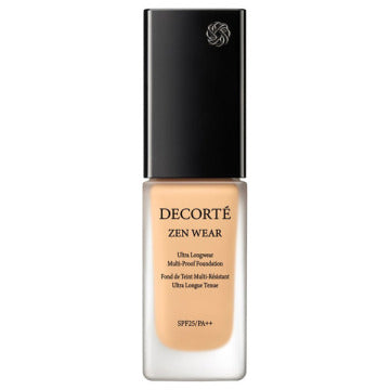 DECORTÉ Zen Wear Fluid - Zen Wear Fluid / SPF25 / PA++ / full product with container / W21 / 30ml product bottle on white background