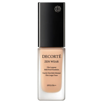 DECORTÉ Zen Wear Fluid - Zen Wear Fluid / SPF25 / PA++ / full product with container / N34 / 30ml product bottle on white background