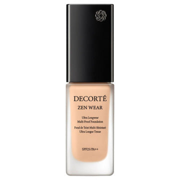 DECORTÉ Zen Wear Fluid - Zen Wear Fluid / SPF25 / PA++ / full product with container / N16 / 30ml product bottle on white background
