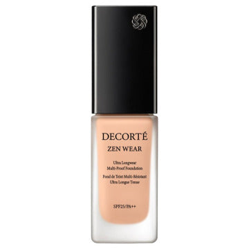 DECORTÉ Zen Wear Fluid - Zen Wear Fluid / SPF25 / PA++ / full product with container / C15 / 30ml product bottle on white background