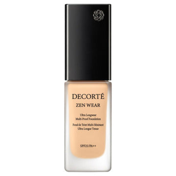 DECORTÉ Zen Wear Fluid - Zen Wear Fluid / SPF25 / PA++ / full product with container / W14 / 30ml product bottle on white background