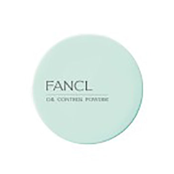 FANCL Oil Control Powder Case Mattifying Finish White Background