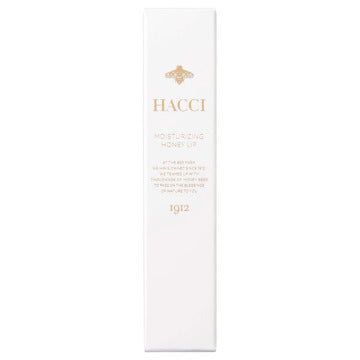 HACCI Moisturizing Lip product packaging on clean white background