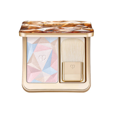 Cle de Peau Beaute Le Reosurudekura HOLIDAY 2025 - Le Leosurudekura / full product with container / 21 Daybreak Shimmer / 10g / Scented with natural rose oil and more product packaging