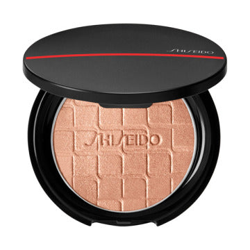 SHISEIDO Aura Dew Prism Illuminator - Aura Dew Prism Illuminator / full product with container / 02 Meteor / 6g product packaging