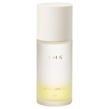 RMK W Treatment Oil Nourishing Skincare Product White Background