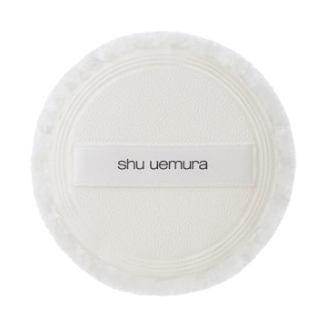 shu uemura Compact Case - Unlimited Washi Veil Setting Powder Puff / Full Product with Container product bottle on white background