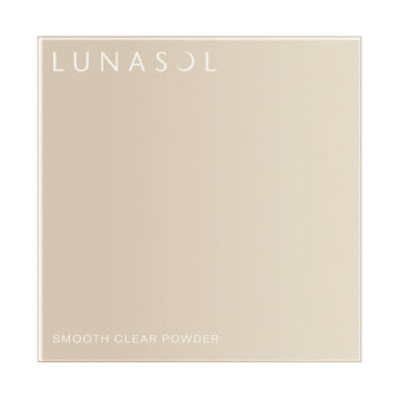 LUNASOL Smooth Clear Powder Translucent Finish White Background