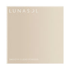 LUNASOL Smooth Clear Powder Translucent Finish White Background