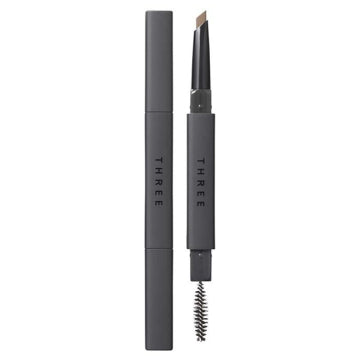 THREE Advanced Identity Eye Brow Pencil Holder - Advanced Identity Eye Brow Pencil / Refill / 02 Light Brown product packaging