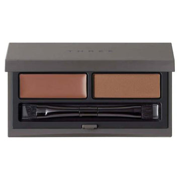 THREE Advanced Identity Brow Shaping Duo - Advanced Identity Brow Shaping Duo / 05 Red Brown product packaging