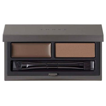 THREE Advanced Identity Brow Shaping Duo - Advanced Identity Brow Shaping Duo / 03 Brown product packaging