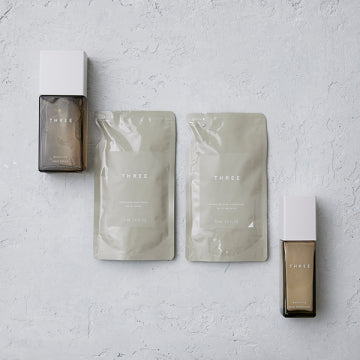 THREE Balancing System Moisturizer Luxurious Refill Plant-Powered Japan