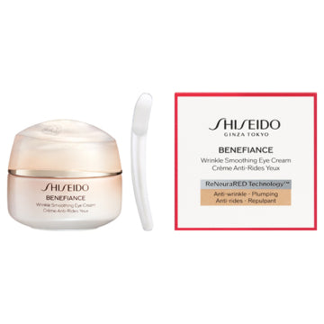 SHISEIDO Benefiance Wrinkle Smoothing Eye Cream N Firming Visual White Background