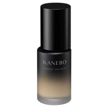 KANEBO Comfort Skin Wear - Comfort Skin Wear / SPF25 / PA+++ / full product with container / Beige C / 30ml / Fruity Floral product bottle on white background
