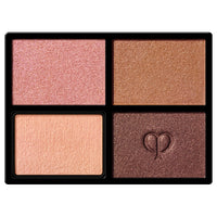 Cle de Peau Beaute Case (Ombre Color Quad) - Ombre Color Quad / refill only / 7 / 6g / Scented with natural rose oil and more product packaging