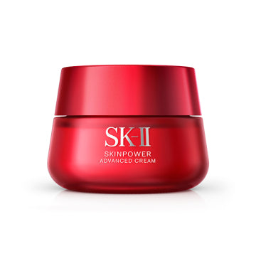 SK-II Skin Power Advanced Cream Luxurious Skincare Product White Background