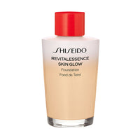 SHISEIDO Base Makeup Kit (Essence Skin Glow Foundation (140)) - Essence Skin Glow Foundation / SPF30 / PA+++ / refill only / 140 Porcelain / 30mL / unscented - 30ml product bottle on white background