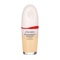 SHISEIDO Base Makeup Kit (Essence Skin Glow Foundation (140)) - Essence Skin Glow Foundation / SPF30 / PA+++ / full product with container / 130 Opal / 30ml / unscented product bottle on white background