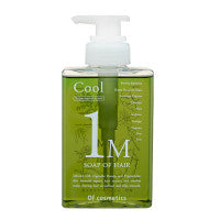 Of cosmetics Soap of Hair・1-M - Hair Soap・1-M / full product with container / 265ml / Refreshing sensation / Peppermint product packaging