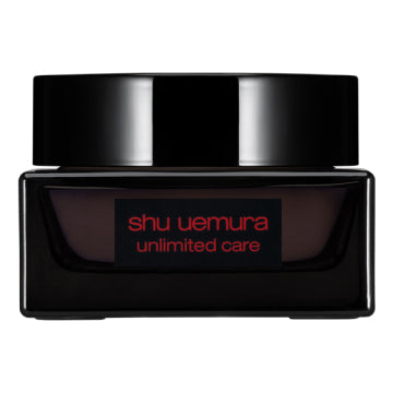 shu uemura Unlimited Care Moist Balm Base Hydrating Texture White Background