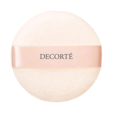 DECORTÉ Puff LP Soft Touch Powder Coating Professional Makeup Tool White Background