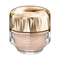 Cle de Peau Beaute The Foundation N - Le Fondutan n / SPF25 / PA++ / full product with container / PO10 / 30g / Scented with natural rose oil, etc. product bottle on white background