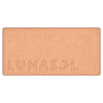 LUNASOL Cheek Compact - Coloring Sheer Cheeks (Glow) / refill only / 04 Misty Veil / 4.5g product bottle on white background