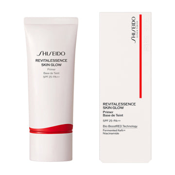 SHISEIDO Essence Skin Glow Primer Radiant Vitality Background