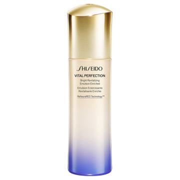 SHISEIDO Vital Perfection Bright Revital Emulsion Enriched Radiant Skin Background