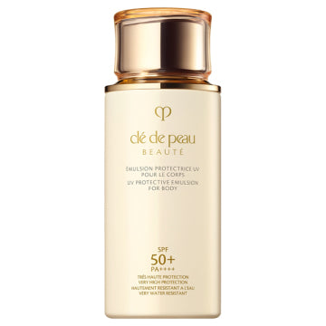 Cle de Peau Beaute Emulsion UV Call n Radiant Protection White Background