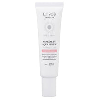 ETVOS Mineral UV Aqua Serum Tone Up White - Mineral UV Aqua Serum / SPF35 / PA+++ / full product with container / Natural Pink / 30g bottle with dropper