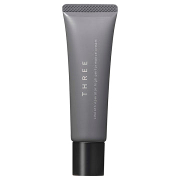 THREE Smooth Operator High Performance Cream - Smooth Operator High Performance Cream / SPF50+ / PA++++ / NEAT BEAT / 30g product bottle on white background