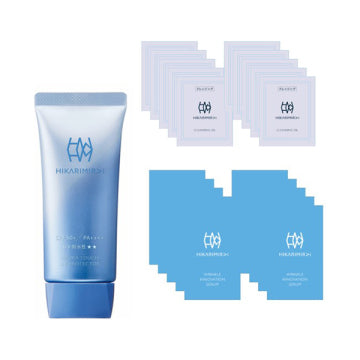 HIKARIMIRAI Hydra Touch UV Protector Set with Bonus - Hydra Touch UV Protector Set with Bonus / 60g product packaging