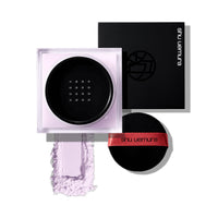 shu uemura Unlimited mopo Loose Powder - Unlimited mopo Loose Powder / full product with container / Violet Move / 15g product packaging