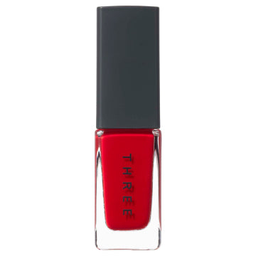 THREE Nail Lacquer - Nail Lacquer / 09 SKY FIRE / 7mL - 7ml product packaging