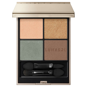 LUNASOL Limited Quantity Eye Coloration N Set - Eye Coloration N / full product with container / 03 / 7g palette open view