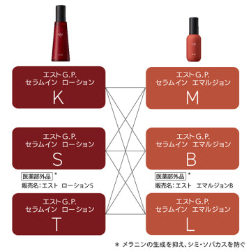 est G.P. Serum-in Lotion K Moisturizing Skincare Product Japan