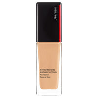 SHISEIDO Synchro Skin Radiant Lifting Foundation - Synchro Skin Radiant Lifting Foundation / SPF35 / PA++++ / full product with container / 230 Alder / 30mL / unscented - 30ml product bottle on white background