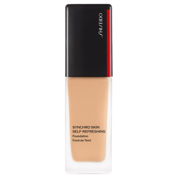 SHISEIDO Synchro Skin Self-Refreshing Foundation - Synchro Skin Self-Refreshing Foundation / SPF35 / PA++++ / full product with container / 230 Alder / 30g / unscented product bottle on white background