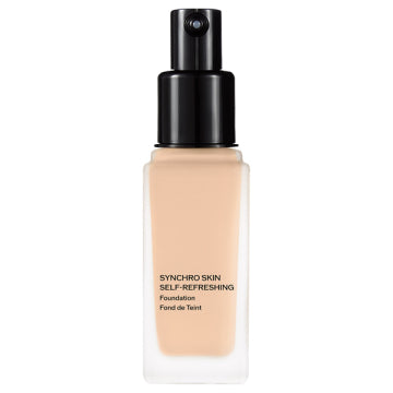SHISEIDO Synchro Skin Self-Refreshing Foundation Radiant Finish White Background