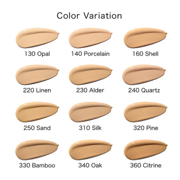 SHISEIDO Synchro Skin Self-Refreshing Foundation Radiant Finish White Background